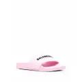 Balenciaga logo-embossed slides - Pink
