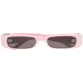 Balenciaga Eyewear Dynasty rectangle-frame sunglasses - Pink