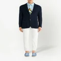 ETRO fitted single-breasted blazer - Blue
