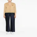 Kenzo V-neck wool cardigan - Neutrals