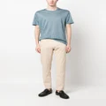 Boglioli short-sleeve linen T-shirt - Blue
