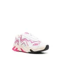 MSGM panelled low-top sneakers - White