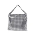 Rabanne Pixel metallic tote bag - Silver