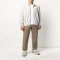 Brunello Cucinelli zip-up cashmere sweater - Grey