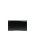 Jil Sander logo-print detail wallet - Black