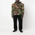 Polo Ralph Lauren camouflage-print drawstring hoodie - Green