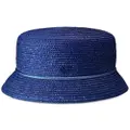 Maison Michel Mini New Kendall straw cloche hat - Blue