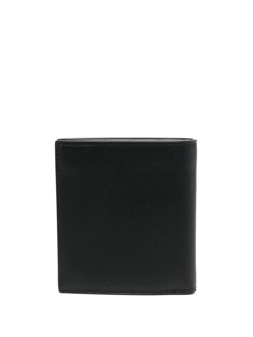 Kenzo floral logo-print bi-fold wallet - Black