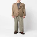 Paul Smith single-breasted wool-cashmere blazer - Brown