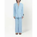Marni wide-leg tailored trousers - Blue