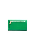 Dolce & Gabbana logo-plaque compact wallet - Green
