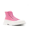 Alexander McQueen Tread Slick ankle boots - Pink