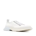 Alexander McQueen lace-up canvas shoes - White