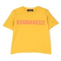 Dsquared2 Kids logo-print short-sleeved T-shirt - Yellow
