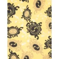 Dsquared2 printed square scarf - Yellow