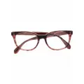 Oliver Peoples Hildie square-frame glasses - Pink
