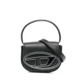 Diesel 1DR XS leather crossbody bag - Black
