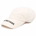 Balenciaga embroidered-logo baseball cap - Neutrals