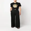 Versace round-neck cotton T-shirt - Black