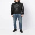 Herno zip-fastening hooded jacket - Black