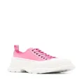 Alexander McQueen chunky platform lace-up sneakers - Pink