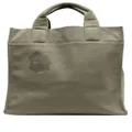 OBJECTS IV LIFE logo-print canvas tote bag - Green