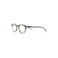Epos round frame glasses - Brown
