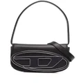 Diesel 1DR leather shoulder bag - Black