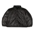 Diesel Kids rear logo-print padded jacket - Black