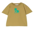 Bonpoint logo print short-sleeve T-shirt - Green