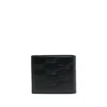 Balenciaga Signature monogram bi-fold wallet - Black
