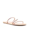 Ancient Greek Sandals Polytimi crystal-embellished sandals - Pink