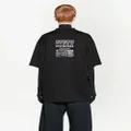 Balenciaga Care Label logo-print T-shirt - Black