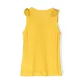 Chloé Kids bow-shoulder tank top - Yellow