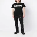Moschino logo print cotton T-shirt - Black
