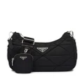 Prada Padded Re-Nylon shoulder bag - Black