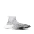 Philipp Plein Strass Runner crystal-embellished sock sneakers - White