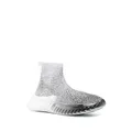 Philipp Plein Strass Runner crystal-embellished sock sneakers - White