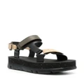Camper Oruga platform sandals - Black