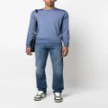 Canali wool-silk blend sweatshirt - Blue