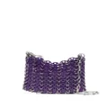 Rabanne Nano 1969 shoulder bag - Purple
