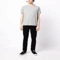 Fred Perry Ringer logo-embroidered T-shirt - Grey