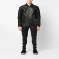 Rick Owens Brad leather shirt jacket - Black