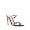 Gianvito Rossi Cannes 105mm leather sandals - Black
