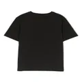 BOSS Kidswear logo-embossed T-shirt - Black