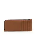 Zegna zip-around leather wallet - Brown