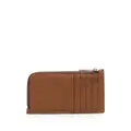 Zegna zip-around leather wallet - Brown