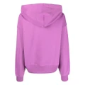 Calvin Klein Jeans logo-print hoodie - Purple