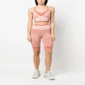 adidas by Stella McCartney TrueStrength seamless stretch shorts - Pink