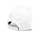 Emporio Armani logo-embroidered baseball cap - White